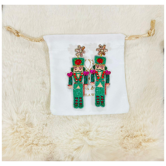 6 X-MAS Nutcracker Earrings